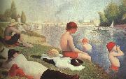 Georges Seurat Bathing at Asniers oil painting artist